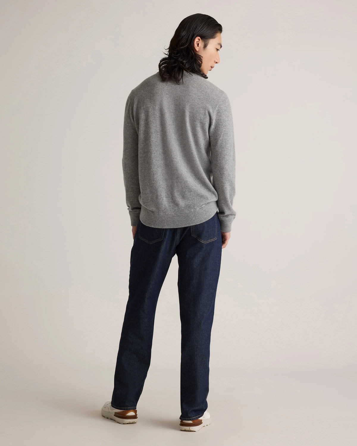Mongolian Cashmere Sweatshirt - S / Black
