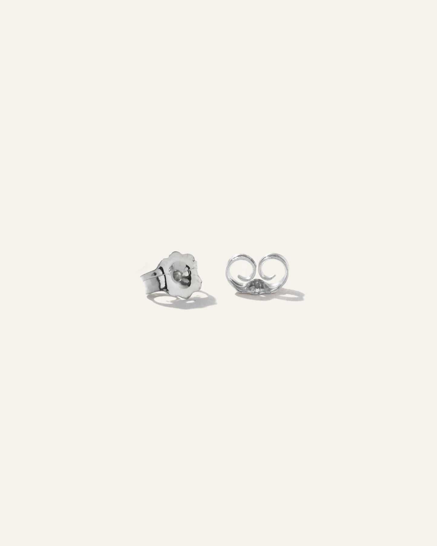 14K Gold Diamond Halo Studs - One Size / White Gold