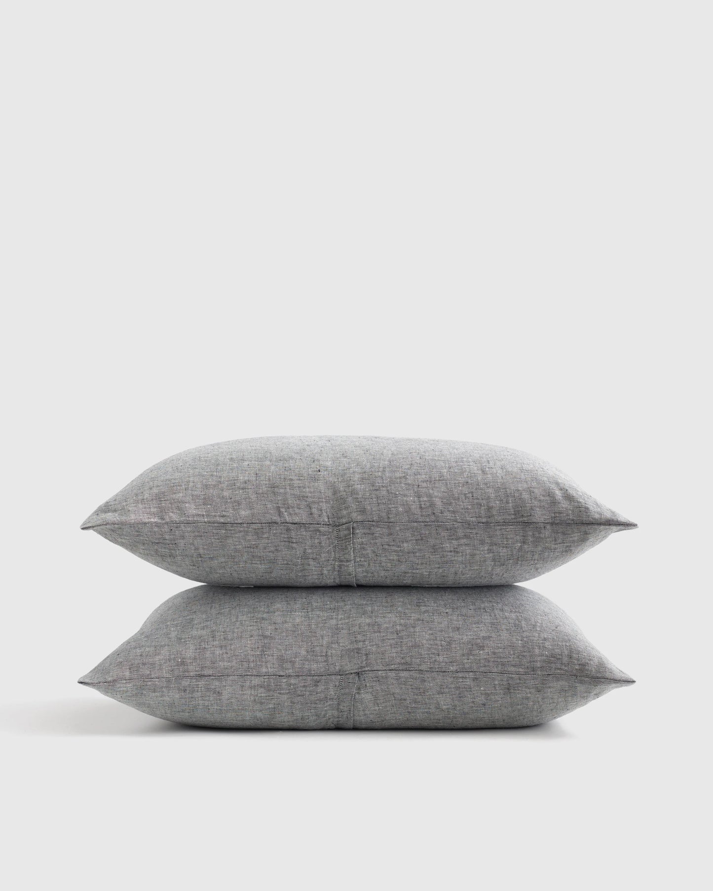 European Linen Chambray Sham Set - Standard / Natural
