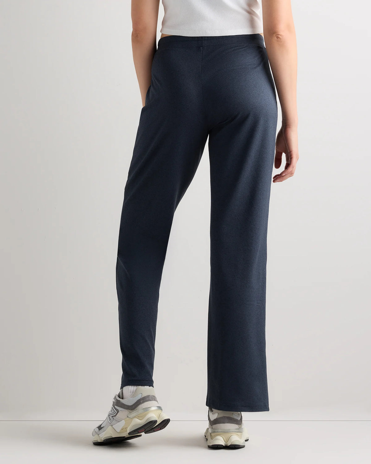Flowknit Wide Leg Pants - XS / Black