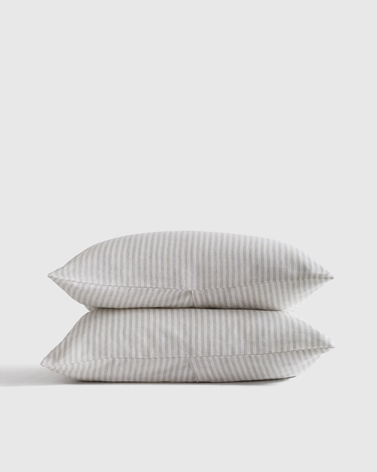 European Linen Sham Set - Standard / White