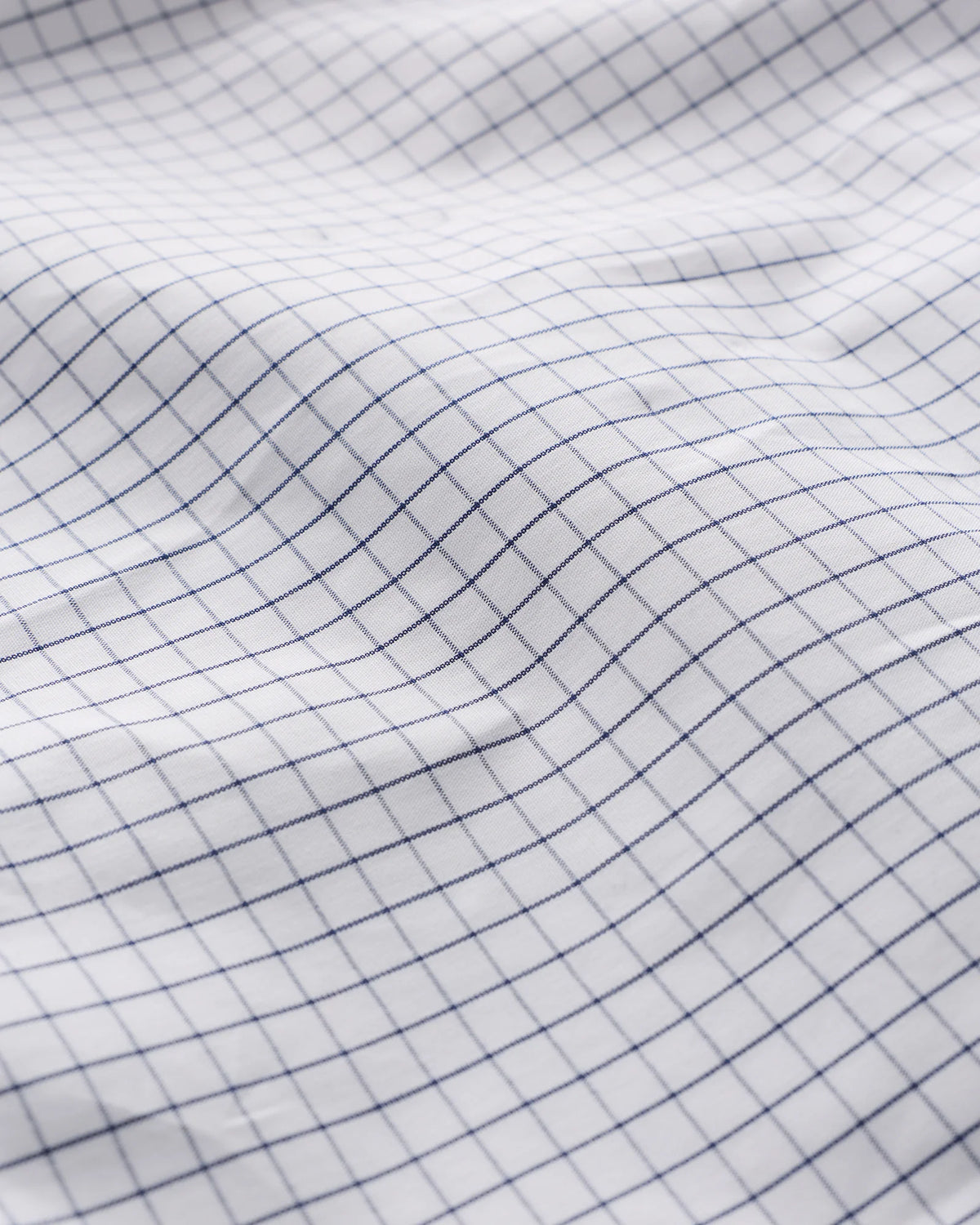 Organic Cotton Stretch Poplin Dress Shirt - S / Light Blue Stripe