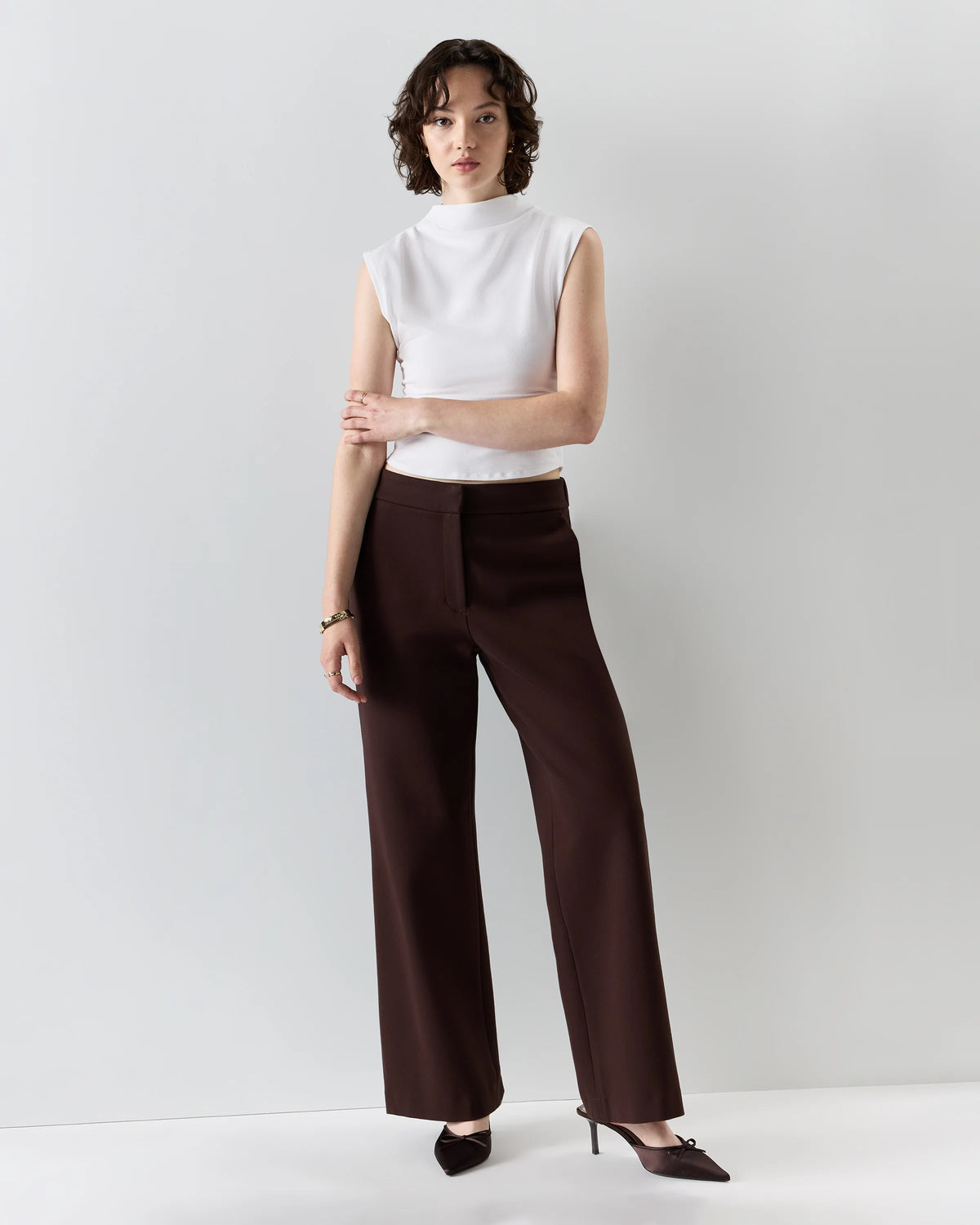 Ultra-Stretch Ponte Trouser - 0 / Navy