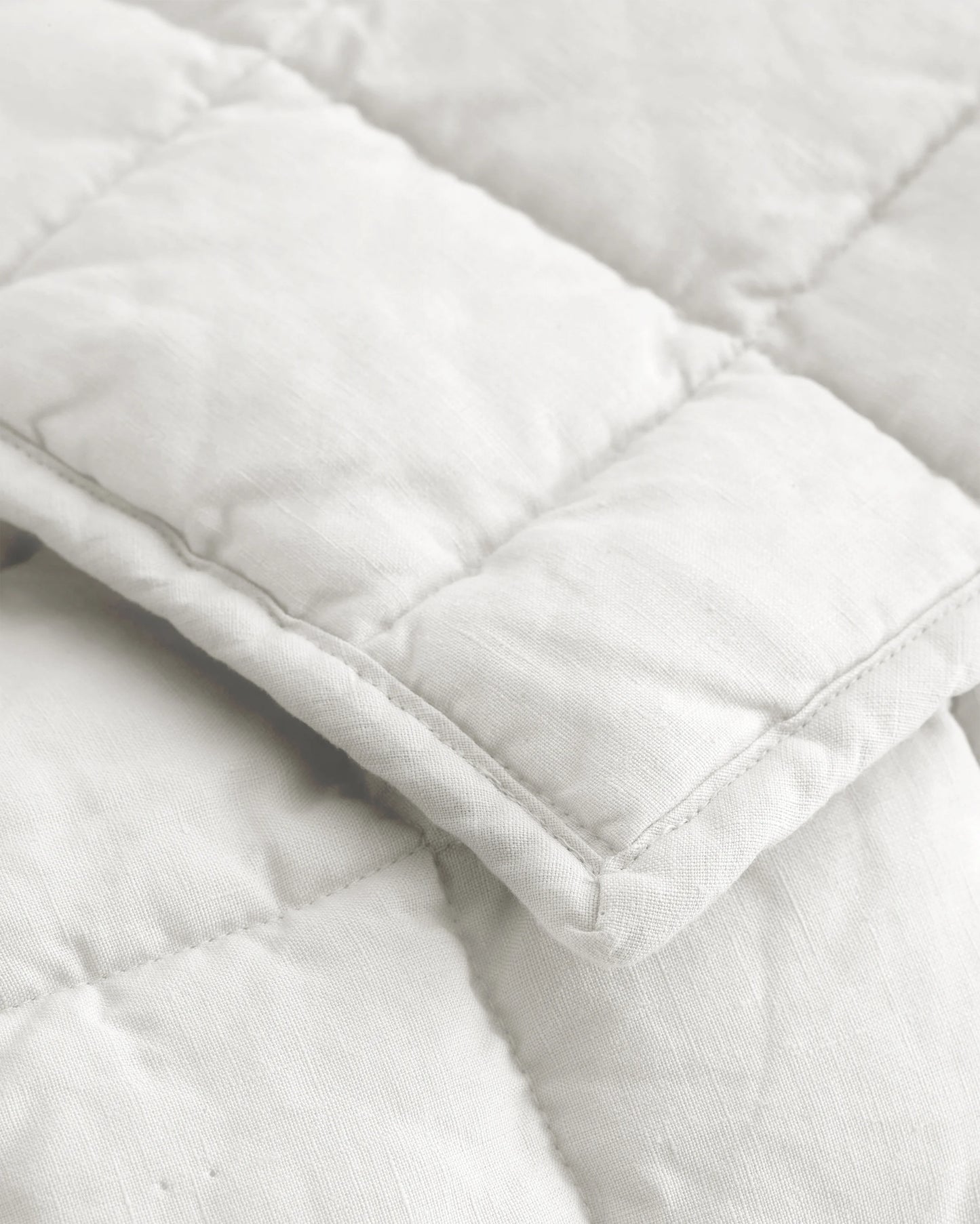 European Linen Toddler Quilt - One Size / Mist