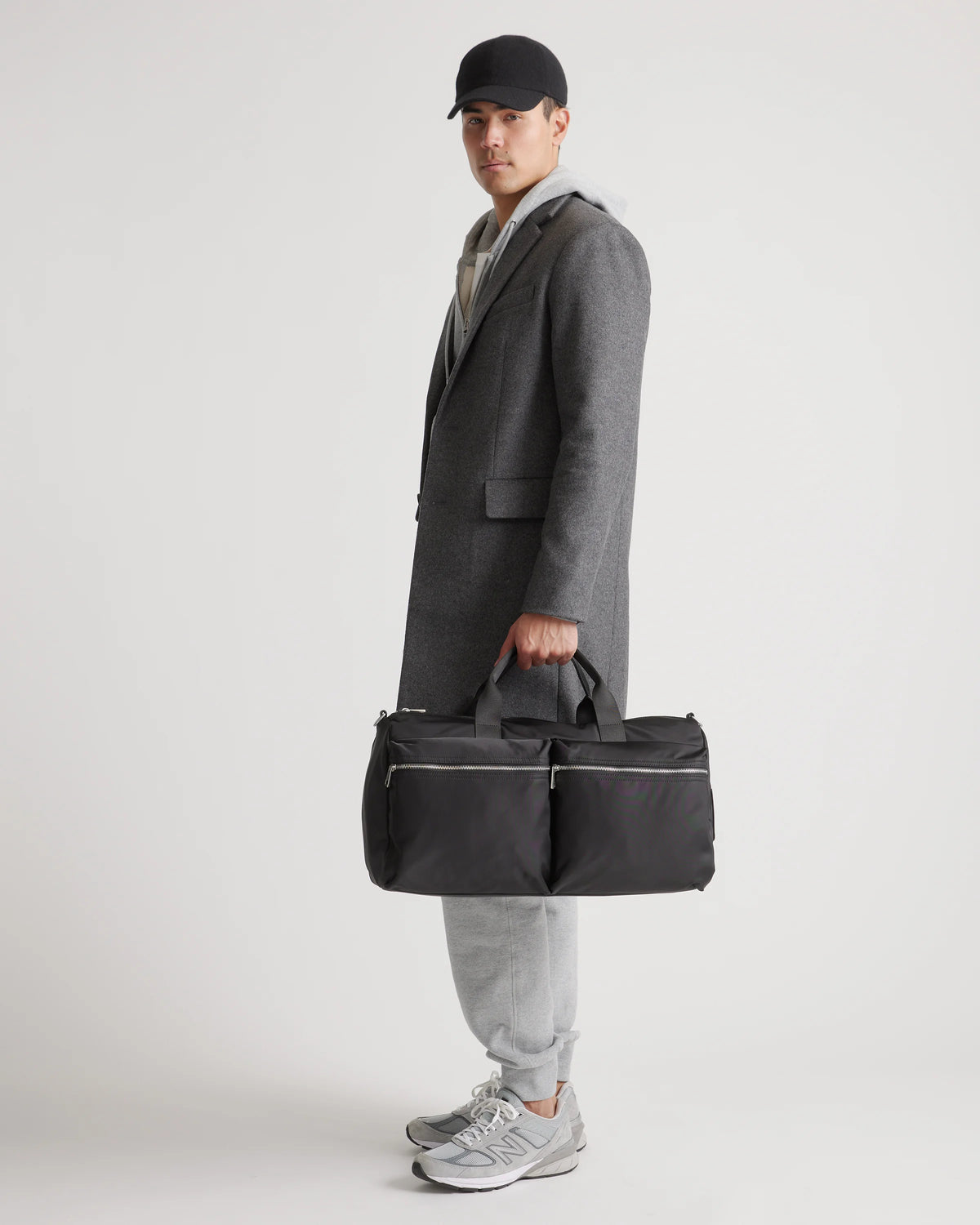 Revive Nylon Duffle Bag - One Size / Black
