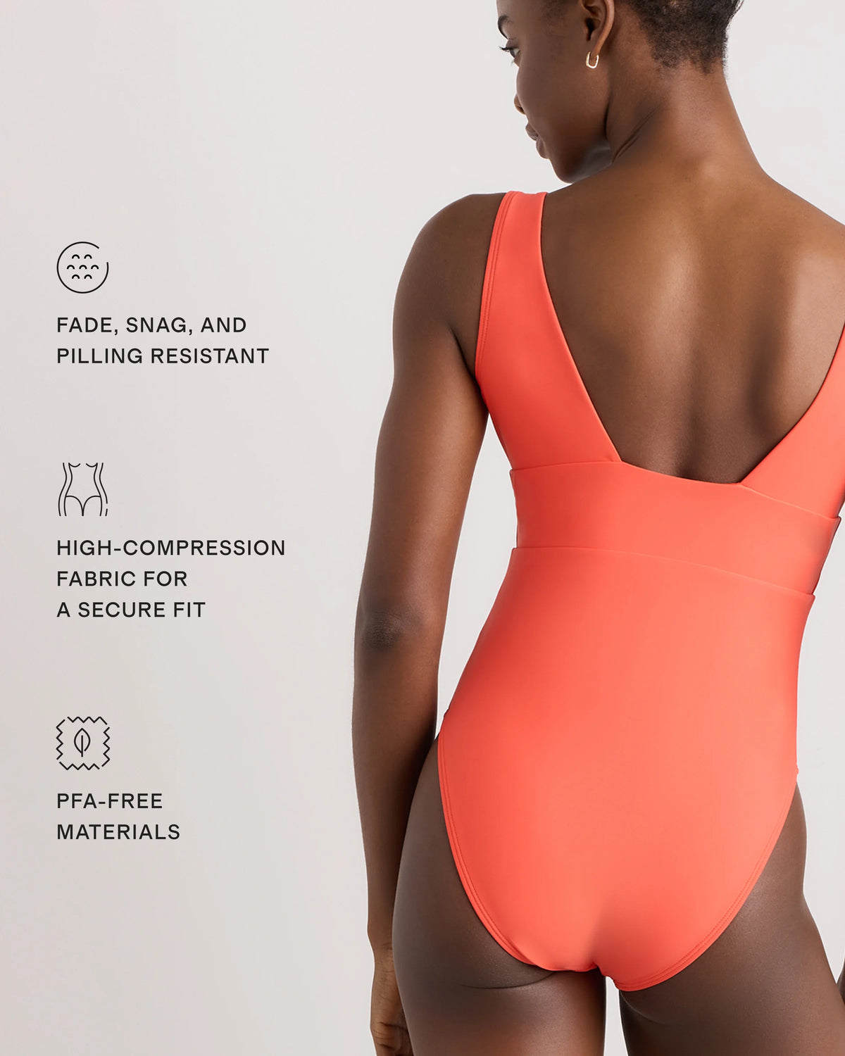 Italian Plunge One-Piece Swimsuit - XS / Deep Navy