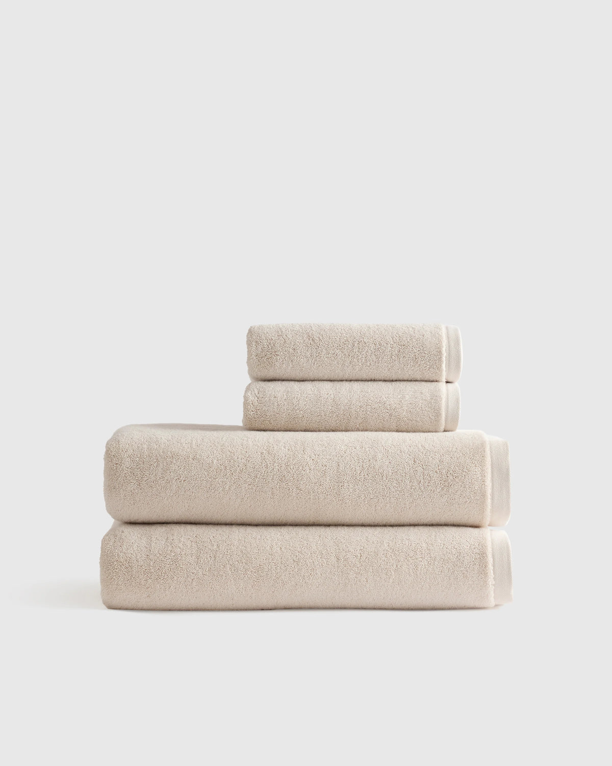Plush Organic Turkish Cotton Bath Sheet Bundle (4 pieces) - One Size / White
