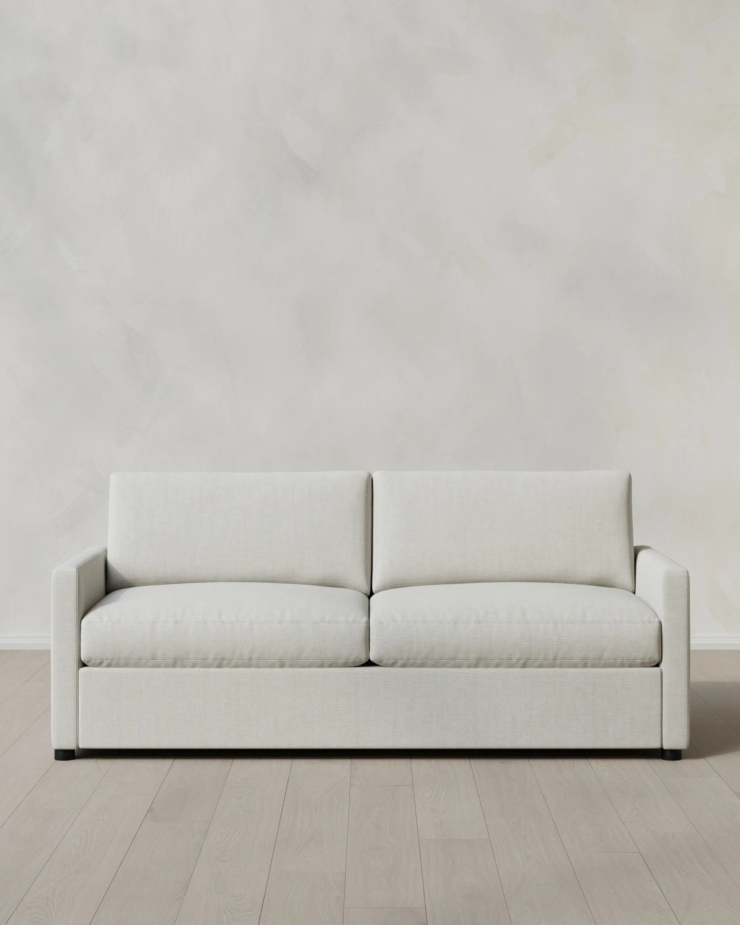 Brennan Sofa in Performance Chenille Linen Blend - 7ft / Snow