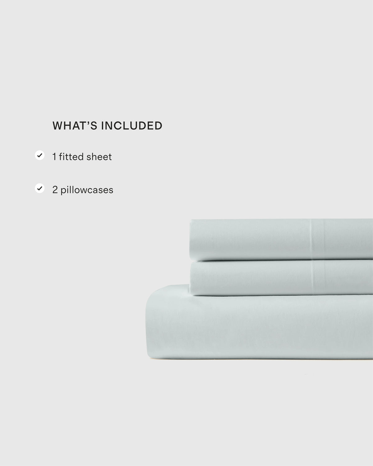 Organic Crisp Percale Fitted Sheet Set - Twin / Espresso