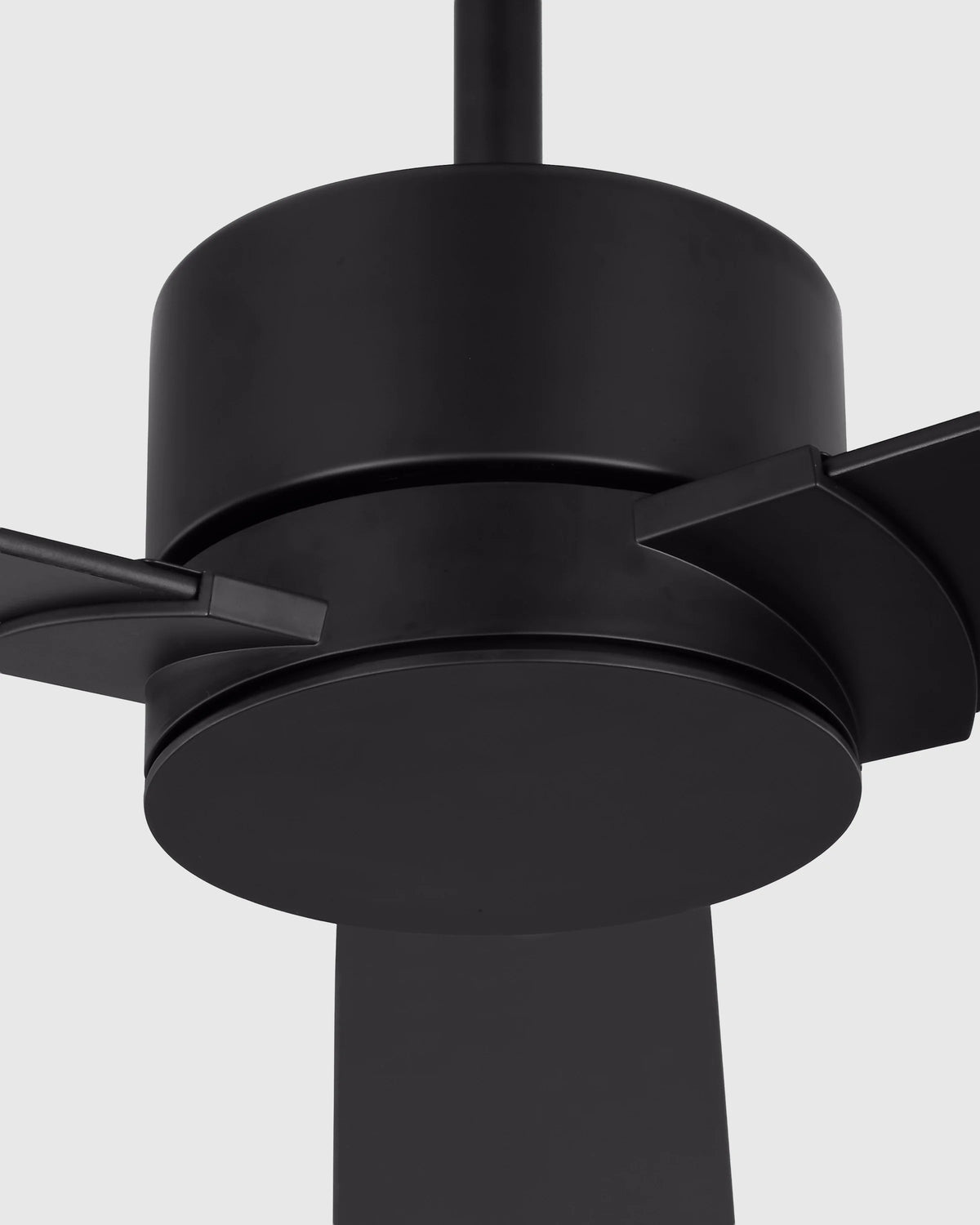 Minimalist Wood Blade Ceiling Fan - 44" / White