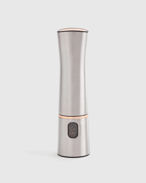 Stainless Steel Electric Pepper Mill - One Size / No Color