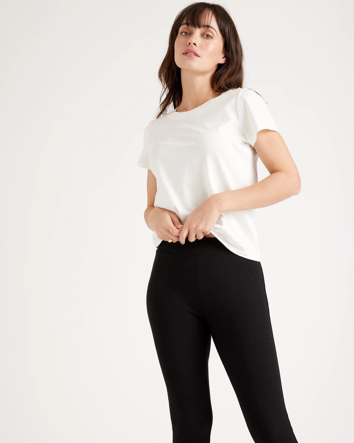 Ultra-Stretch Ponte Skinny Pants - XS / Charcoal