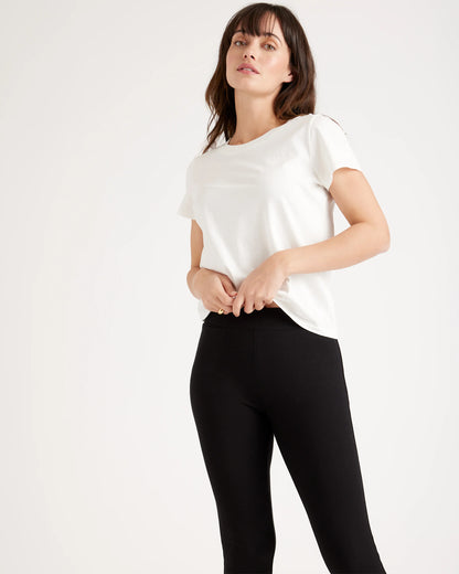 Ultra-Stretch Ponte Skinny Pants - XS / Charcoal