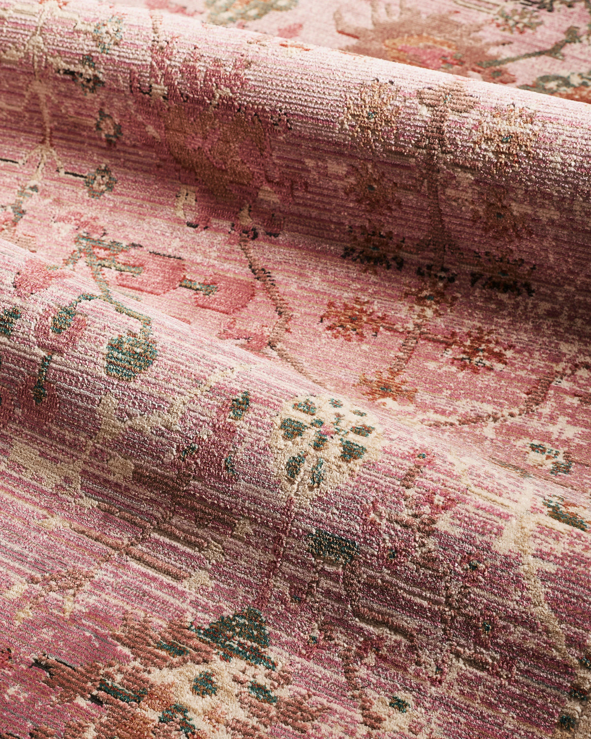 Talula Indoor/Outdoor Rug - 4' x 5'7" / Pink