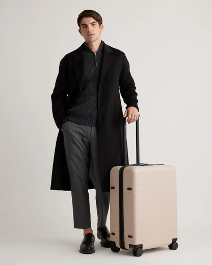 Expandable Medium Check-In Suitcase - One Size / Coastal Cobalt