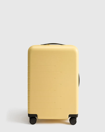 Expandable Carry-On Suitcase - One Size / Dark Green