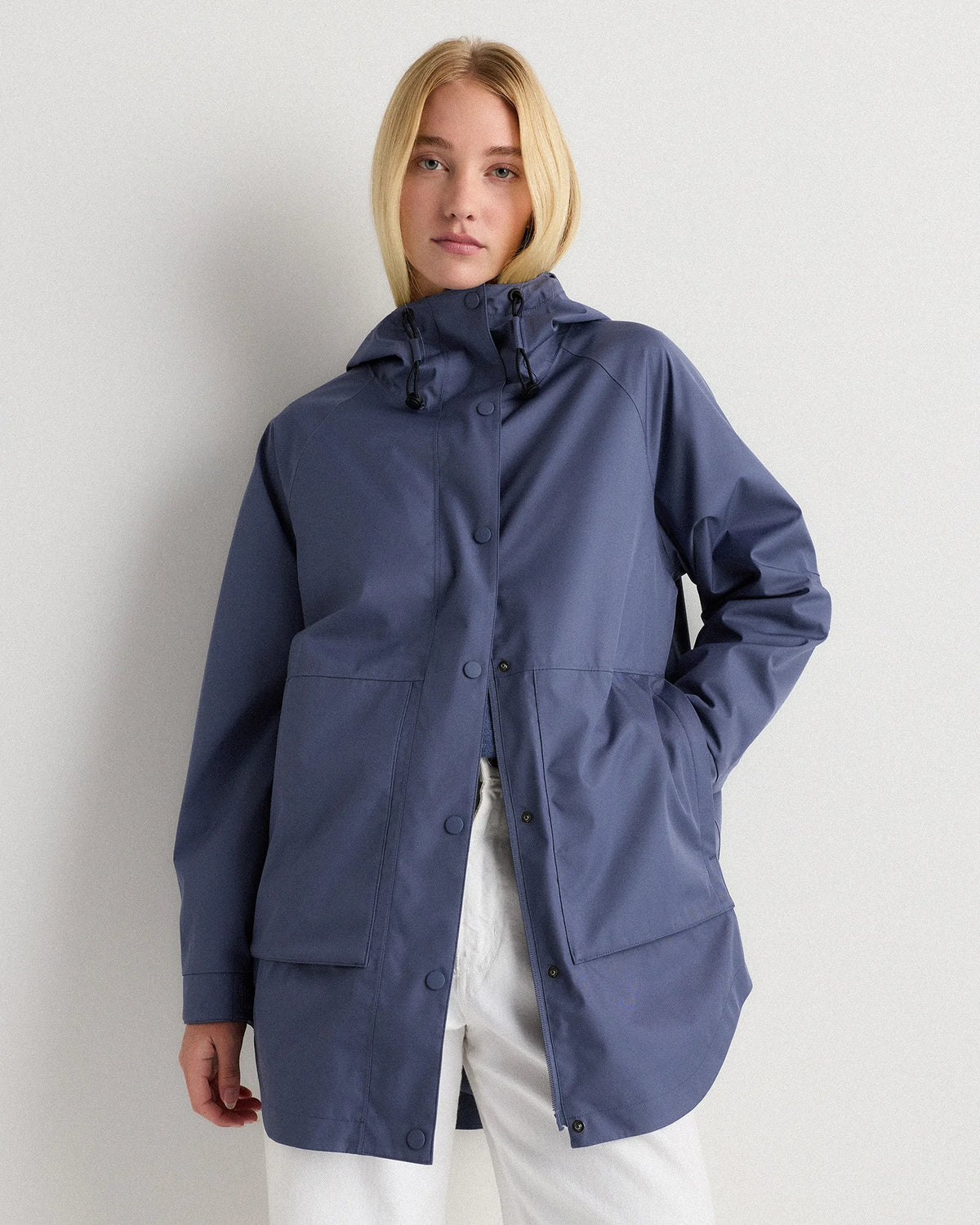 Weather Proof Oversized Rain Jacket - XS / Tea Green