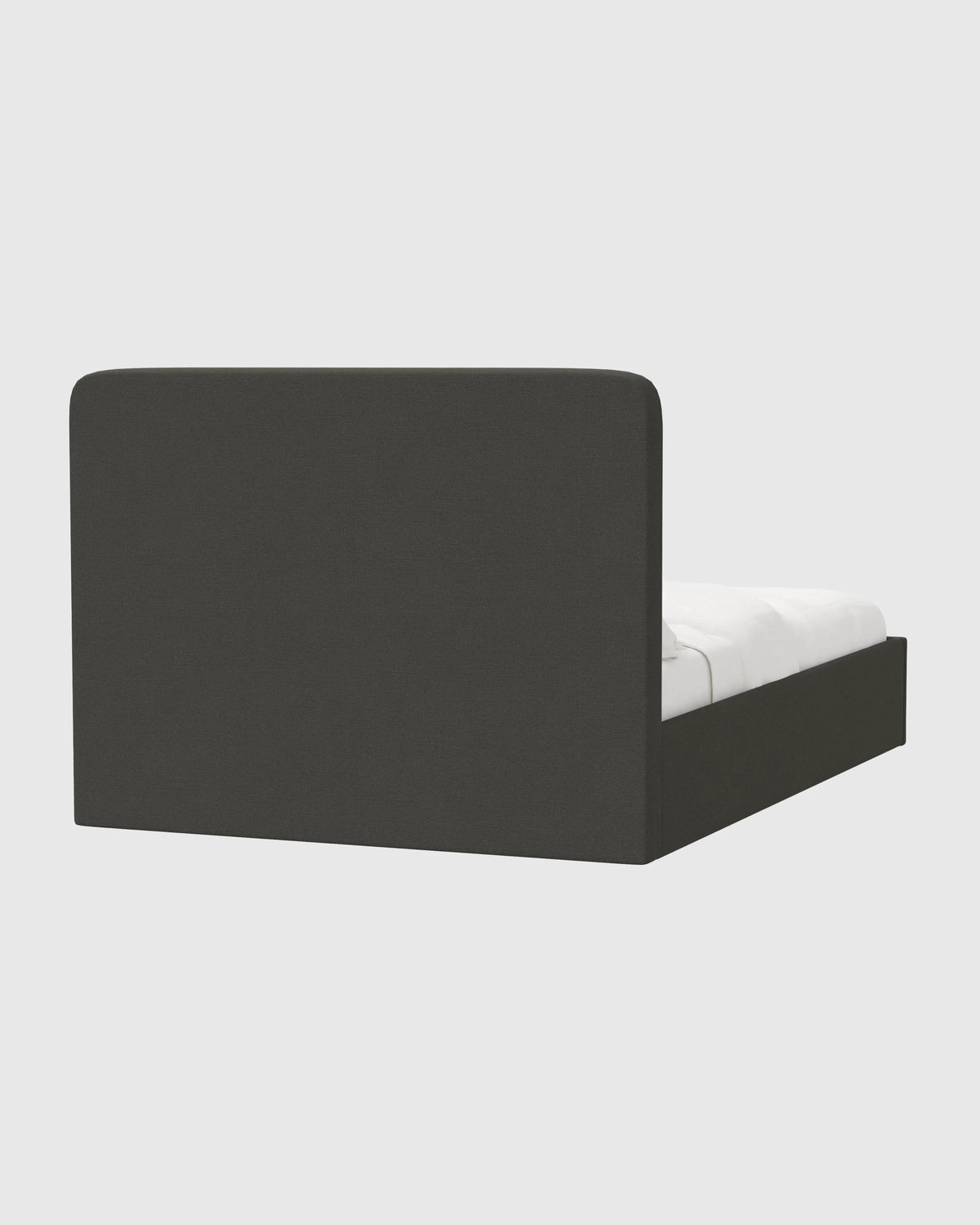 100% Linen Curved Bed - Full / Canvas