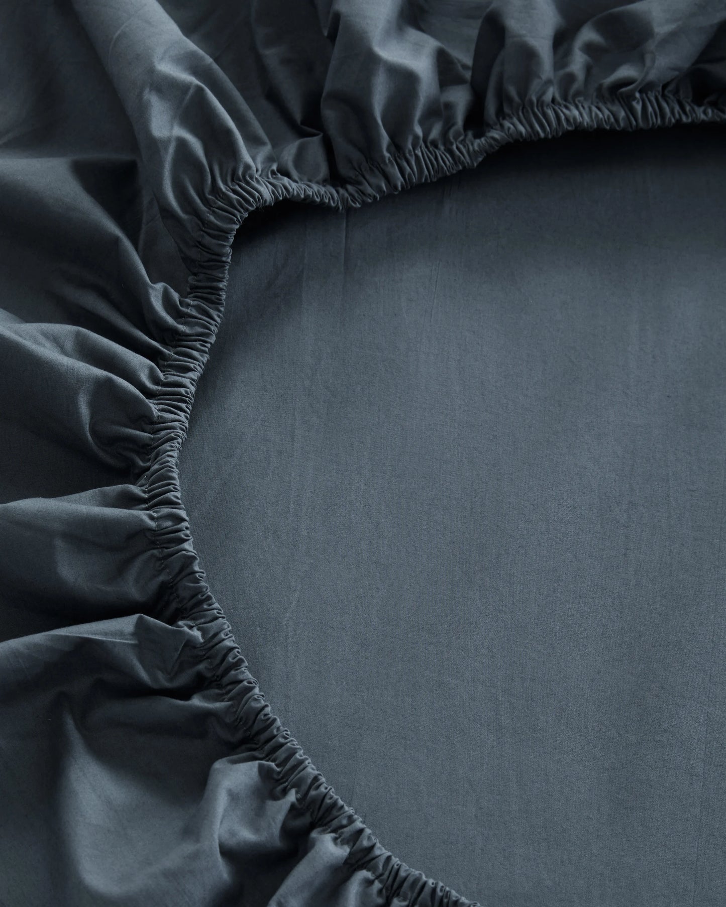 Organic Crisp Percale Fitted Sheet Set - Twin / Espresso