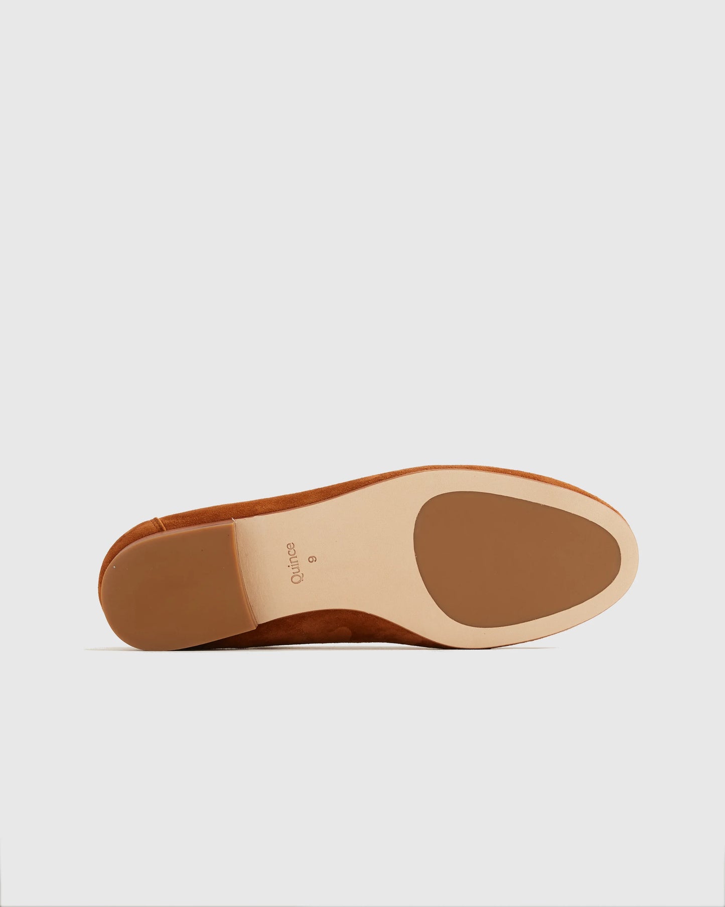 Italian Suede Penny Loafer - 5 / Almond