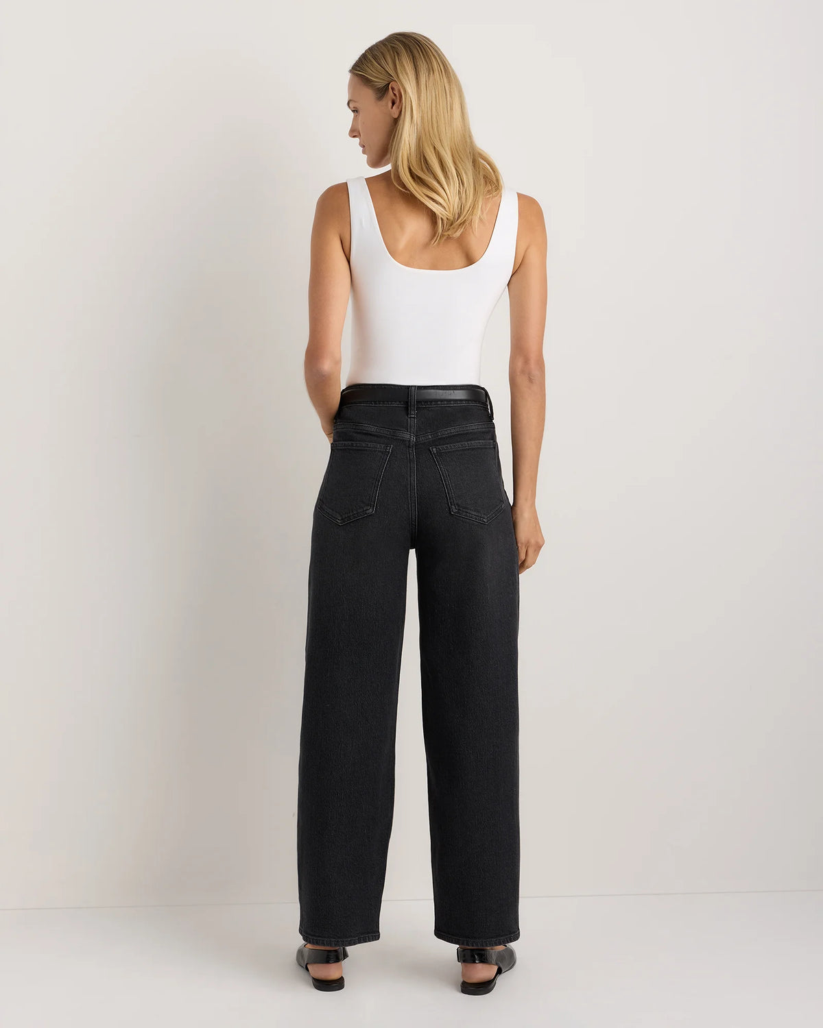 Bella Stretch Barrel Jeans - 24 / Cool Blue