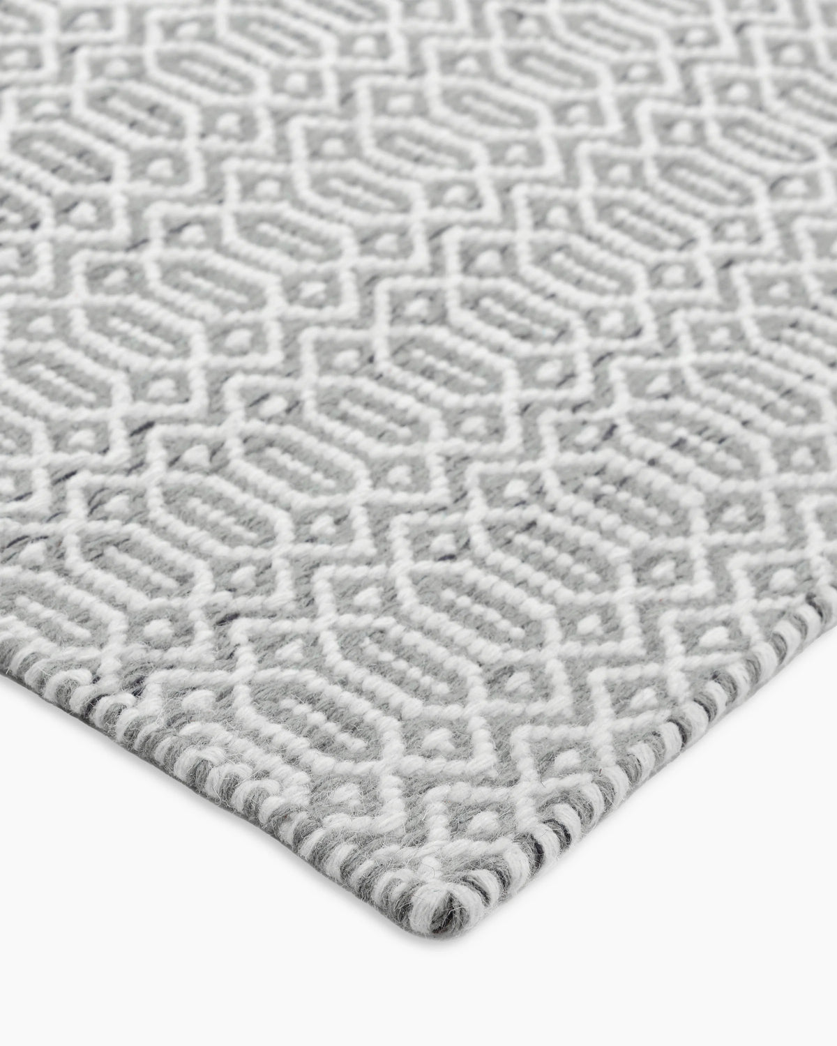 Vale Handwoven Wool Rug - 5' x 8' / Blue