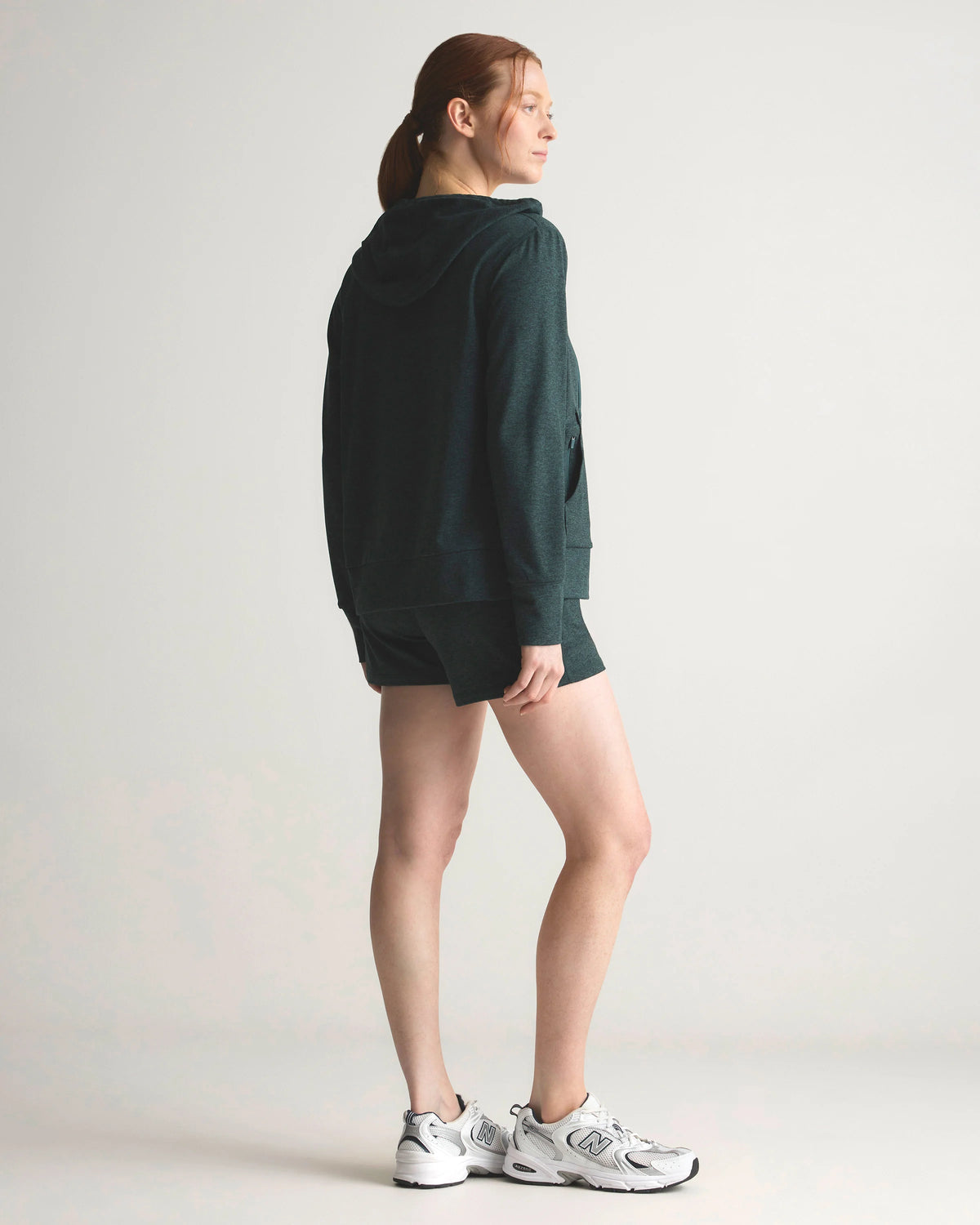 Flowknit Full-Zip Hoodie - XS / Heather Deep Navy