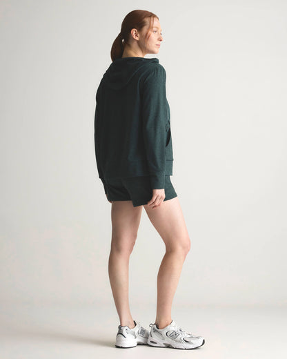 Flowknit Full-Zip Hoodie - XS / Heather Deep Navy