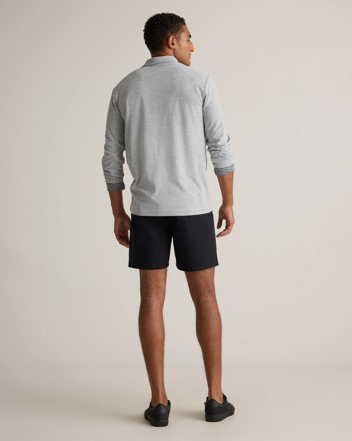 Organic Cotton Classic Stretch Chino Shorts - 7" - 30 / Stone