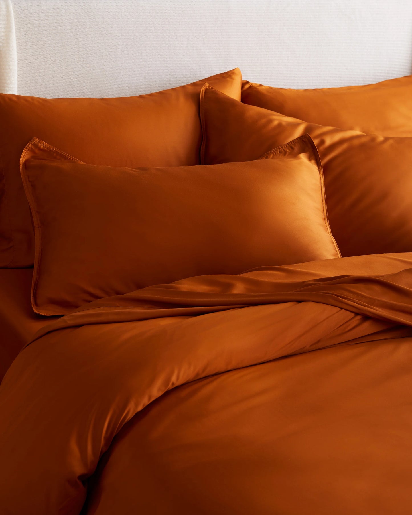 Bamboo Sham Set - Standard / White