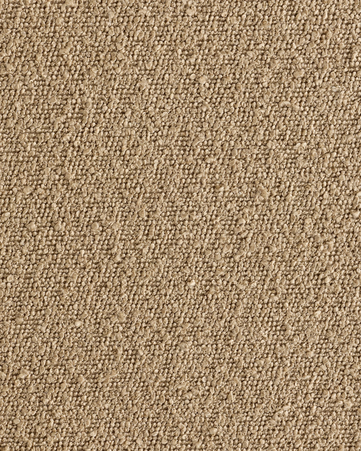 Sierra Curved Arm Chaise Sectional in Performance Boucle - Right Arm / Linen