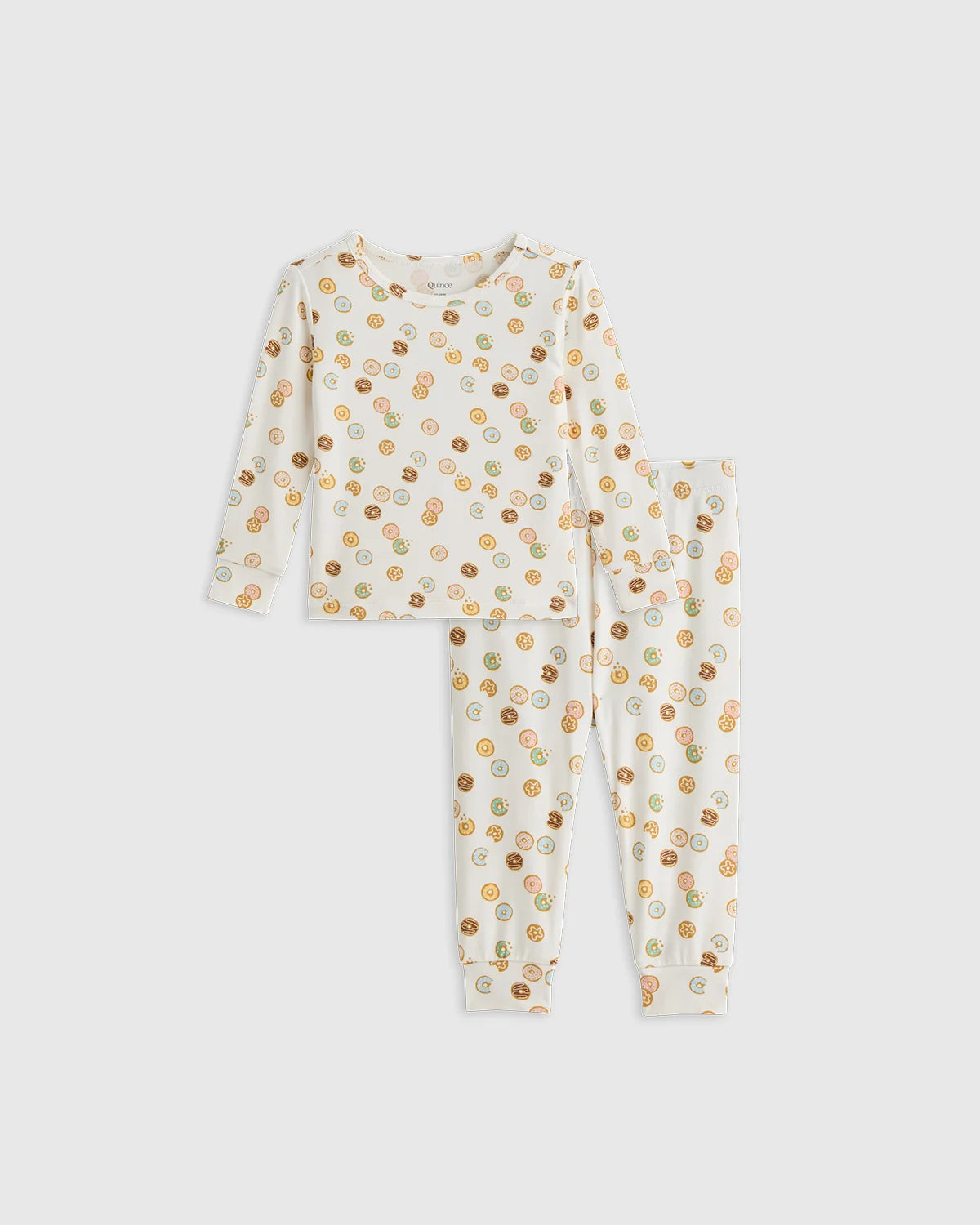 Bamboo Long Sleeve and Pant Pajama Set - 12-18M / Wildflower Dreams