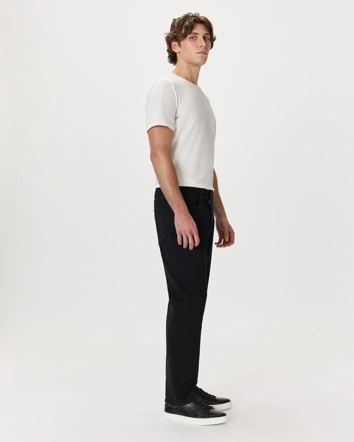 Warren Stretch Athletic Tapered Jeans - 30X30 / Black