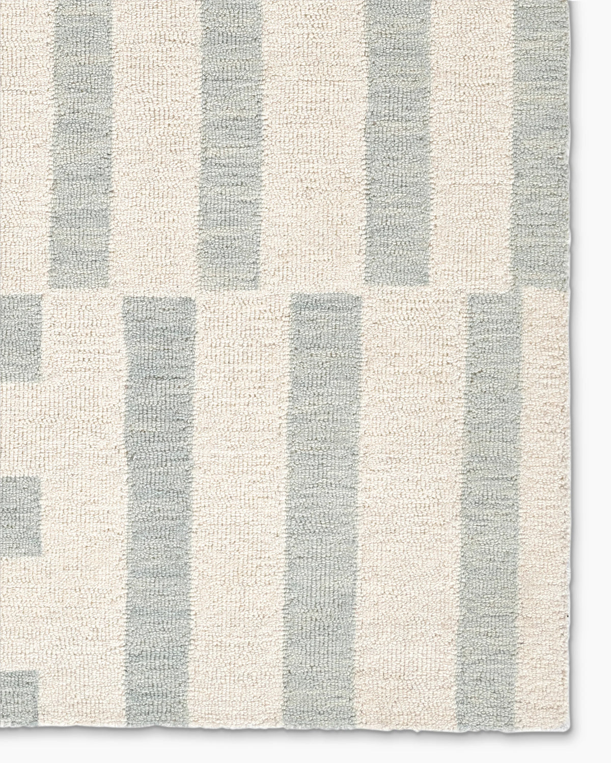 Jack Hand-Tufted Wool Rug - 3'6" x 5'6" / Blue