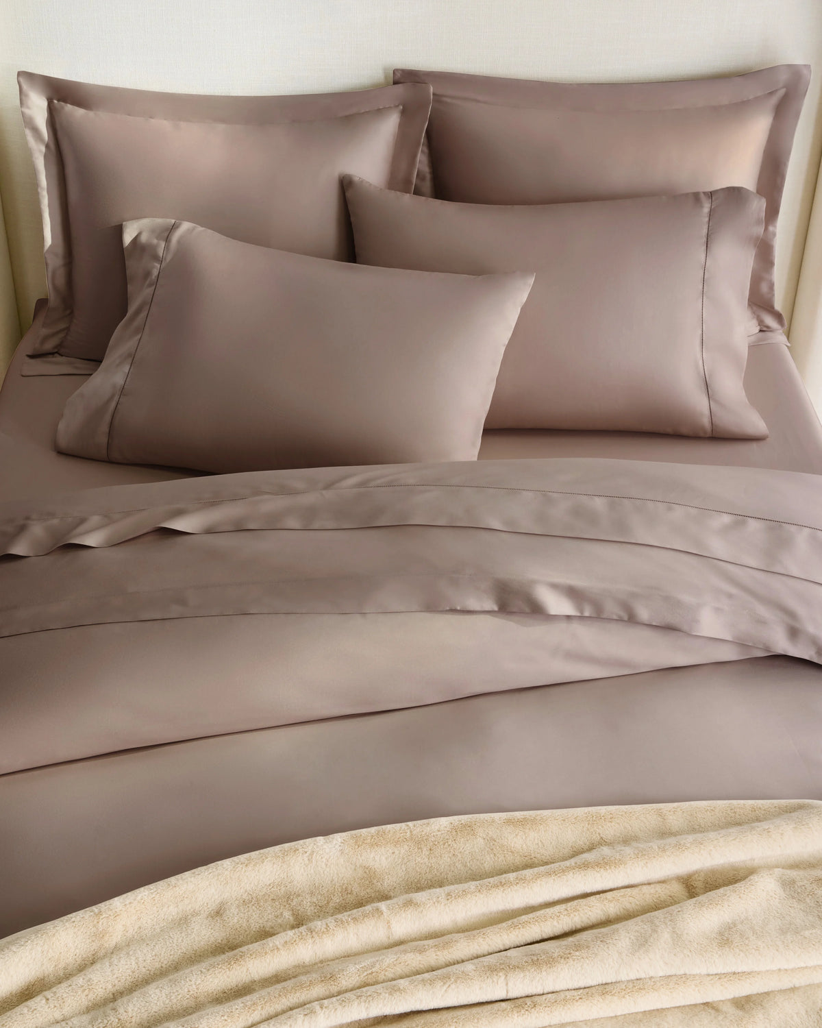 Signature Giza Cotton Sateen Deluxe Bedding Bundle - Twin / Dried Sage