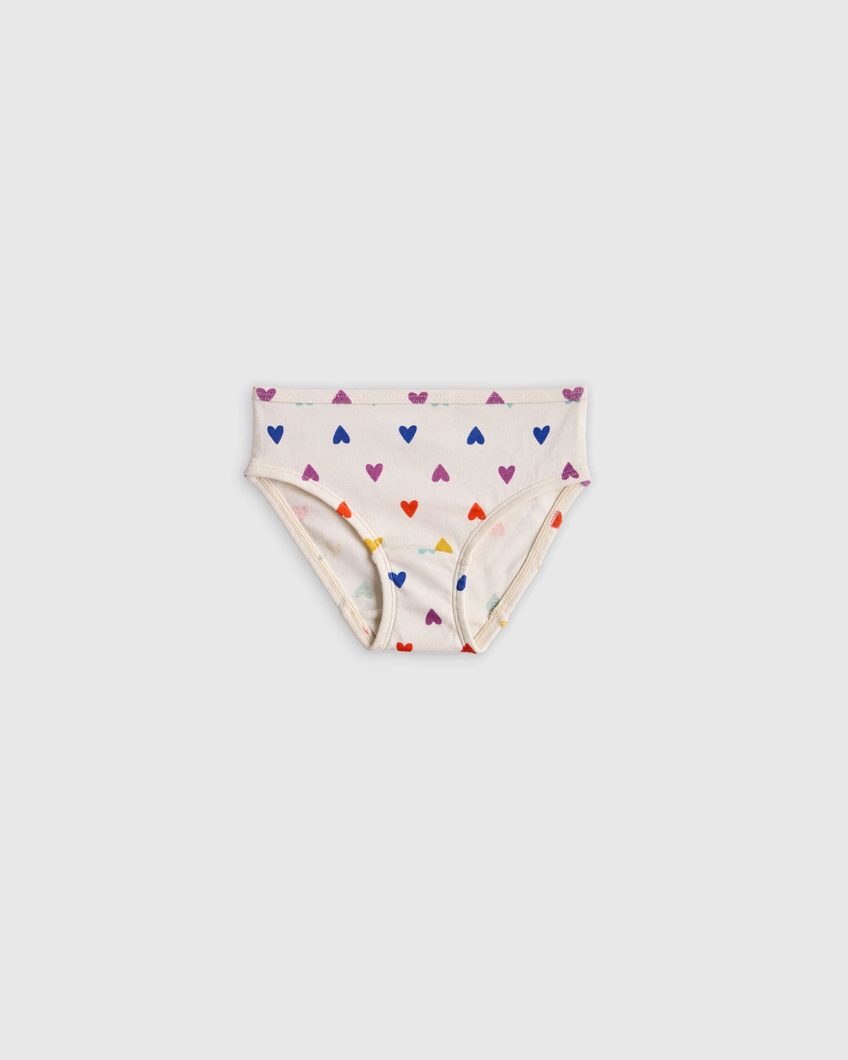 Girls 100% Organic Cotton Brief 7-Pack - 2T / Girl Multi Pack