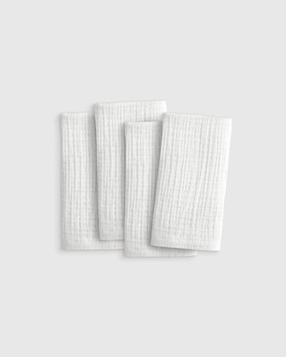 Organic Cotton Gauze Napkins - One Size / Chocolate