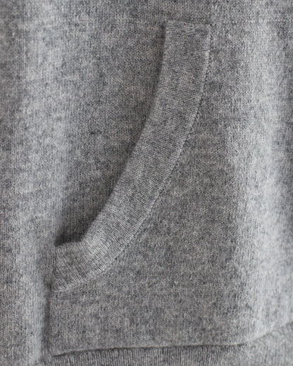 Washable Cashmere Hoodie - 9-12M / Oatmeal
