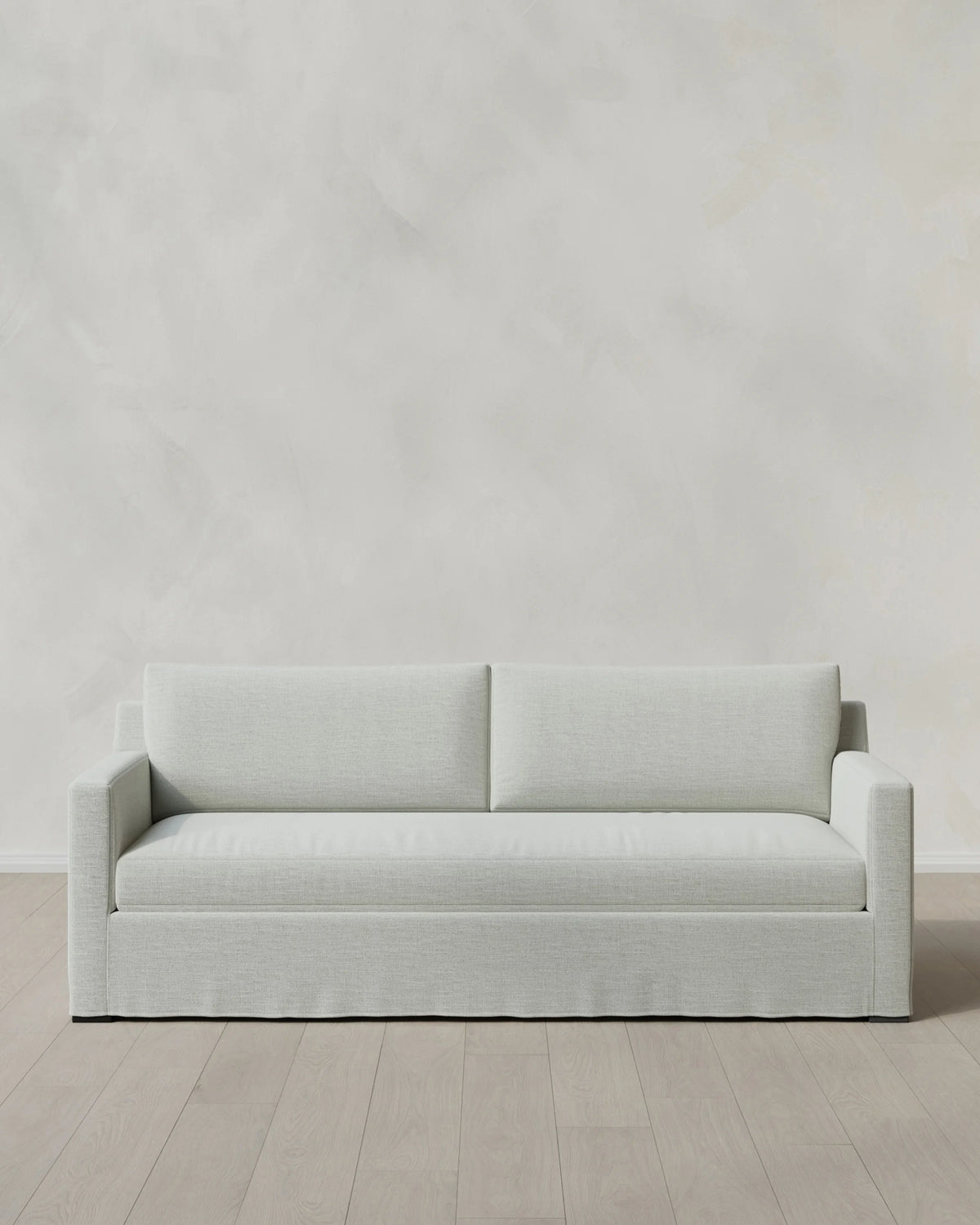Ellery Slipcover Sofa in Performance Linen - 7ft / Sand