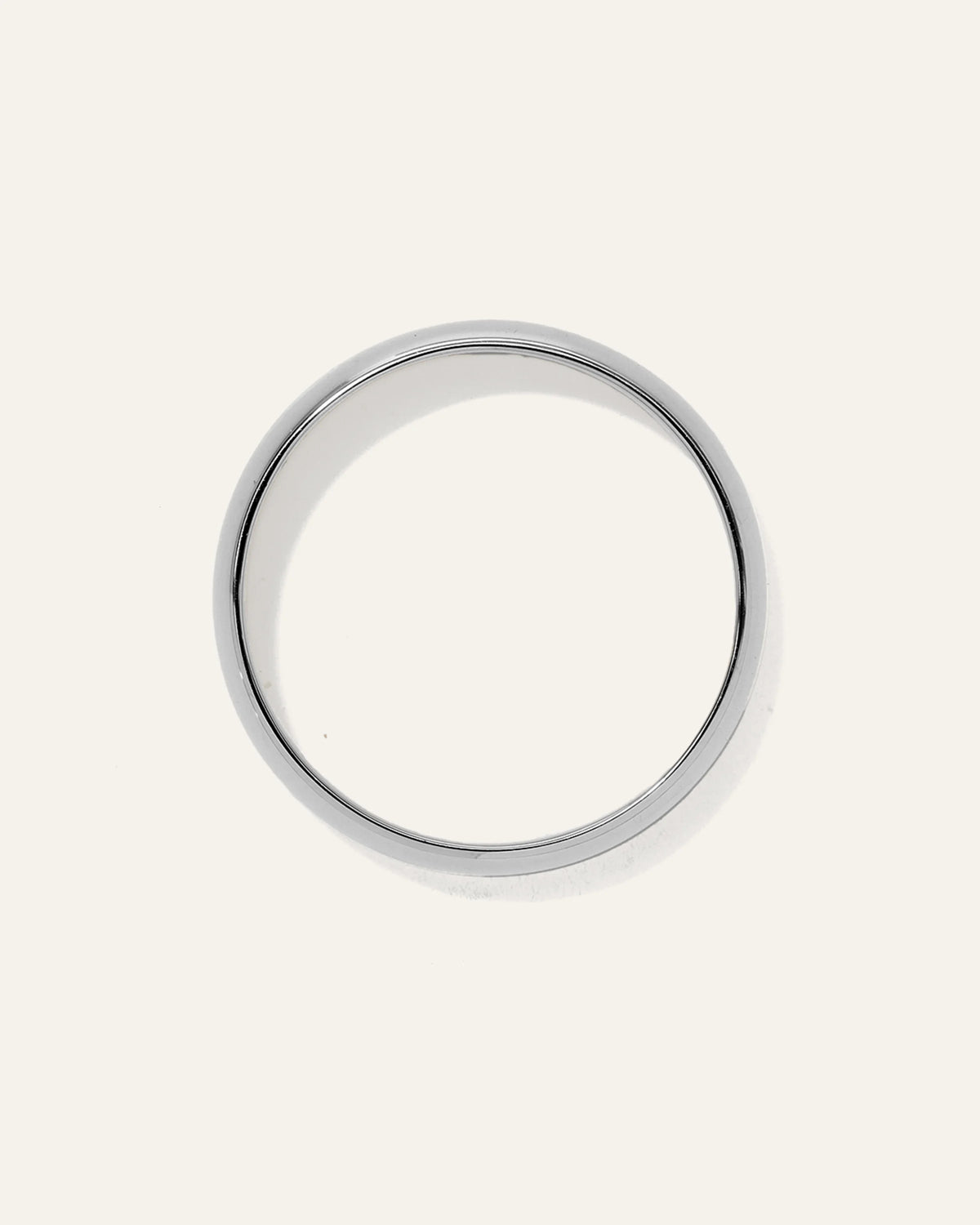 Low Dome Band - 4mm - 6 / Yellow Gold