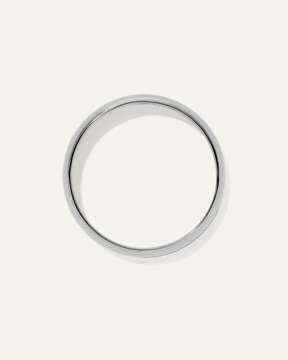 Low Dome Band - 4mm - 6 / Yellow Gold