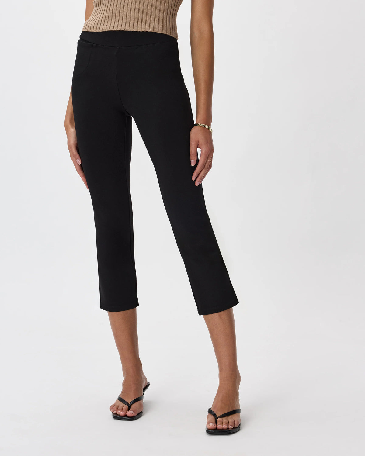 Ultra-Stretch Ponte Kick Flare Pants - XS / Olive