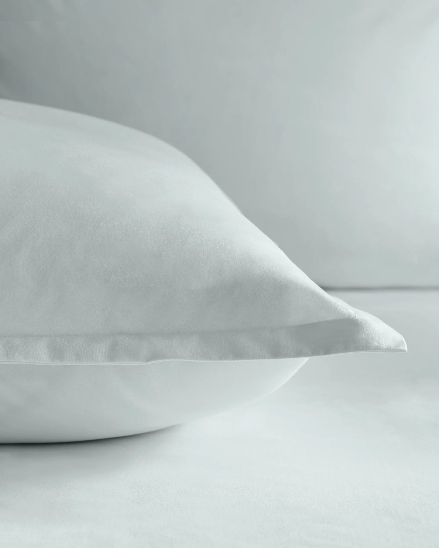 Organic Crisp Percale Euro Sham - Euro / White