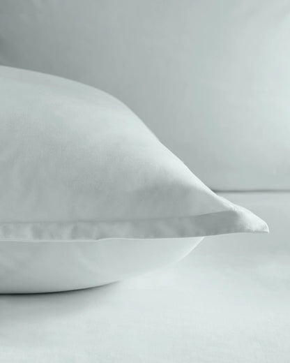 Organic Crisp Percale Euro Sham - Euro / White