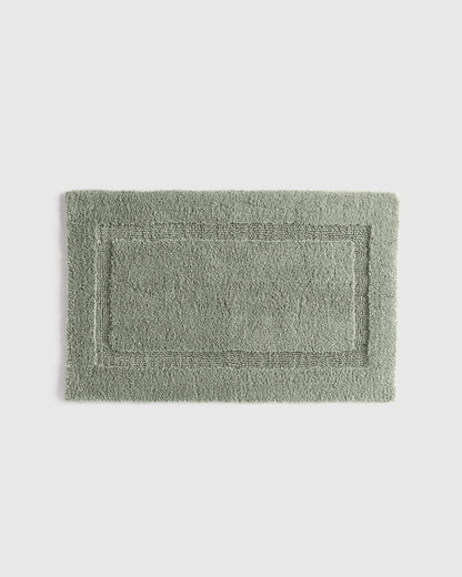 Turkish Cotton Non-Slip Bath Rug - 21"x34" / White