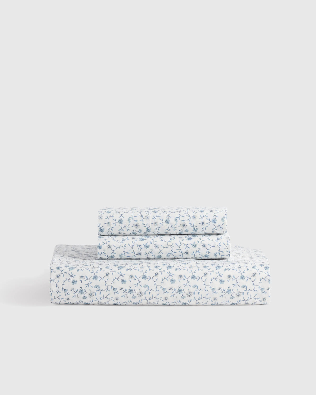 Organic Crisp Percale Fitted Sheet Set - Twin / Espresso