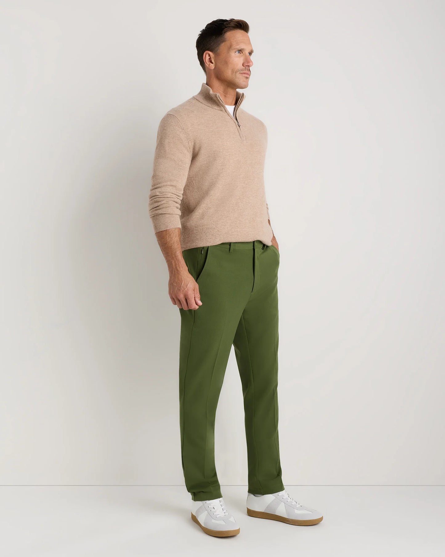 Ultra-Stretch 24/7 Smart Chinos - Athletic Tapered - 28X30 / Bayberry Olive