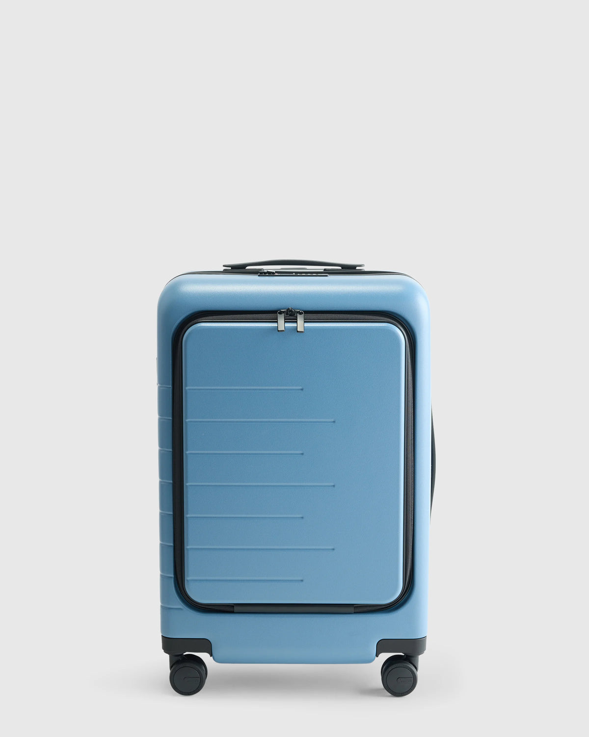 Front Pocket Carry-On Suitcase - One Size / Lavender