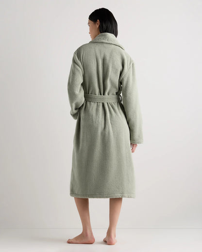 Turkish Cotton Terry Robe - XS / White