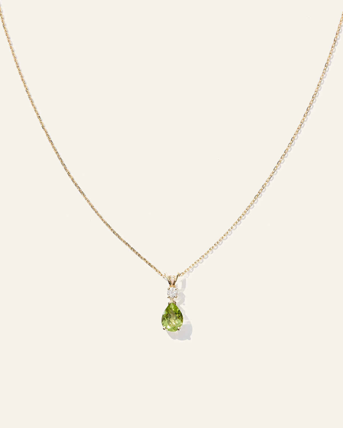 14K Gold Diamond & Semi-Precious Gemstone Drop Necklace - One Size / Yellow Gold
